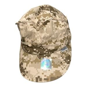 United States Marines Trooper Digital Desert Camo Cadet Hat Strap Back